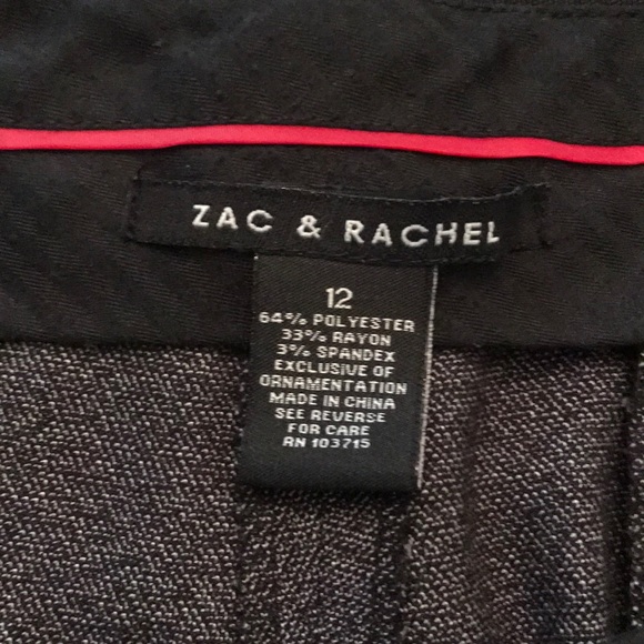 Zac and Rachel Dress Slacks Sz 12 - Picture 6 of 6